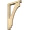 Ekena Millwork Imperial Block Rough Sawn Bracket w/ Offset Brace, Douglas Fir, 4"W x 20"D x 32"H BKT0402X20X32IMP05RDF - alternate 1